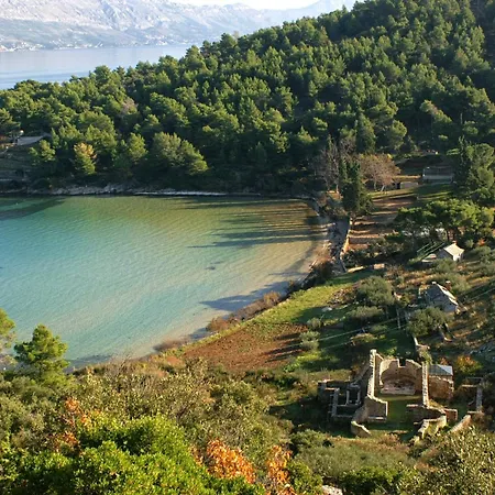 Holiday home Secluded House With A Parking Space Postira, Brac - 22203